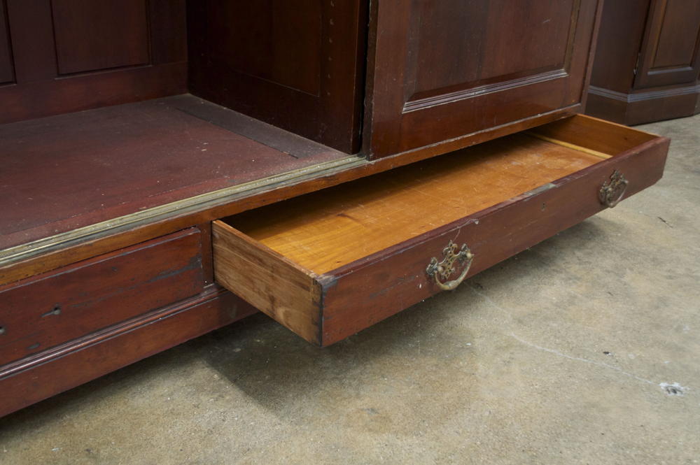 Mahogany Display Cabinet 