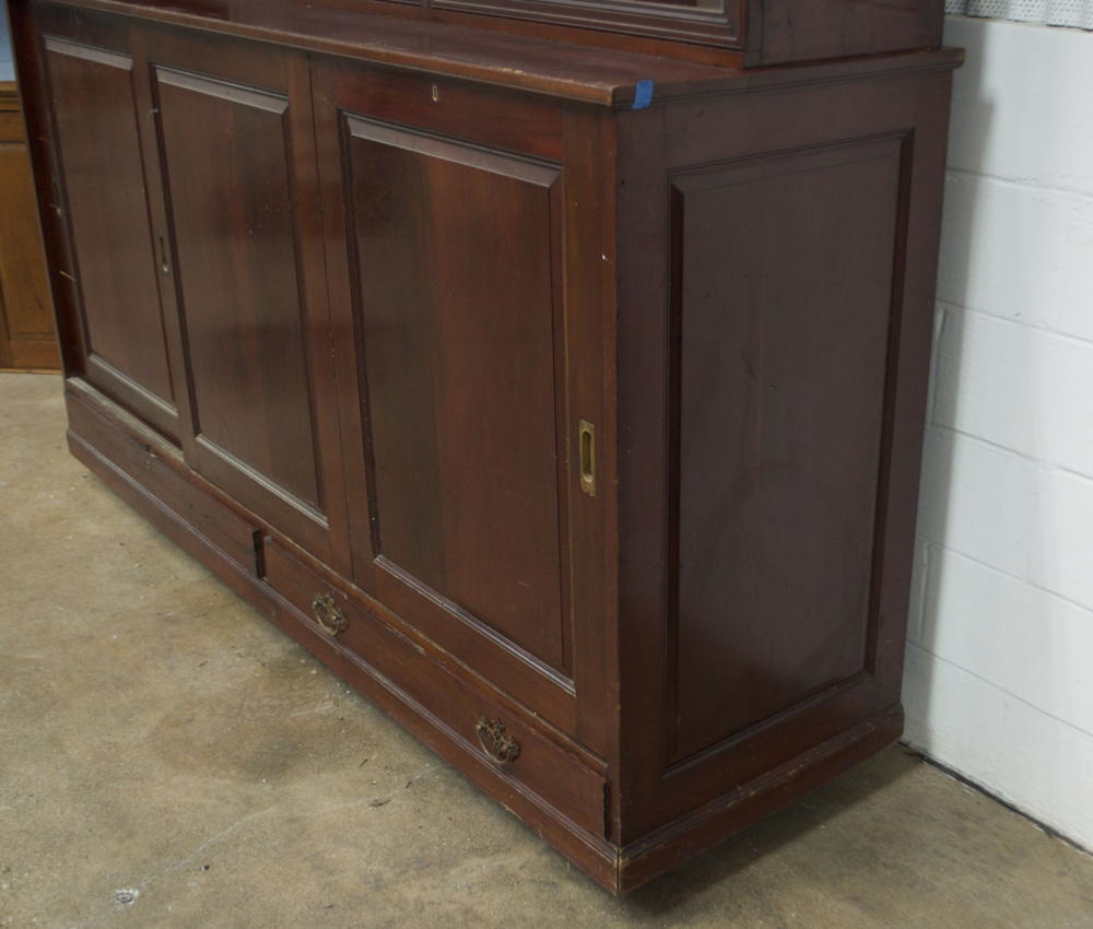 Mahogany Display Cabinet 