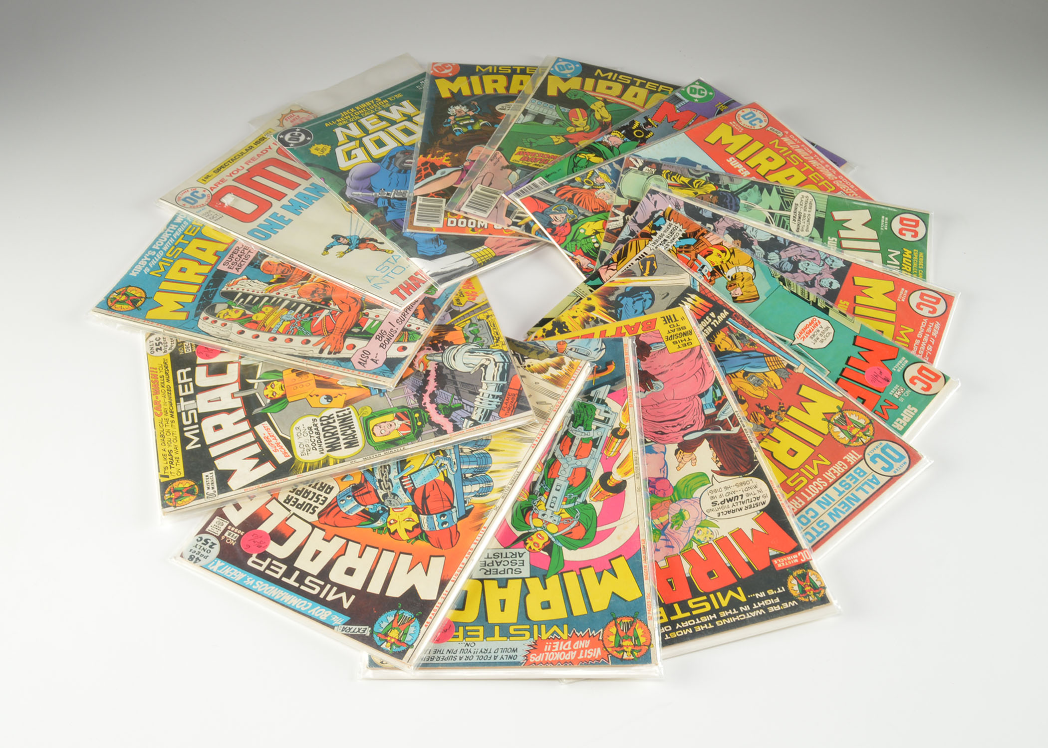 Mixed Lot Bronze Era Jack Kirby Written Comics