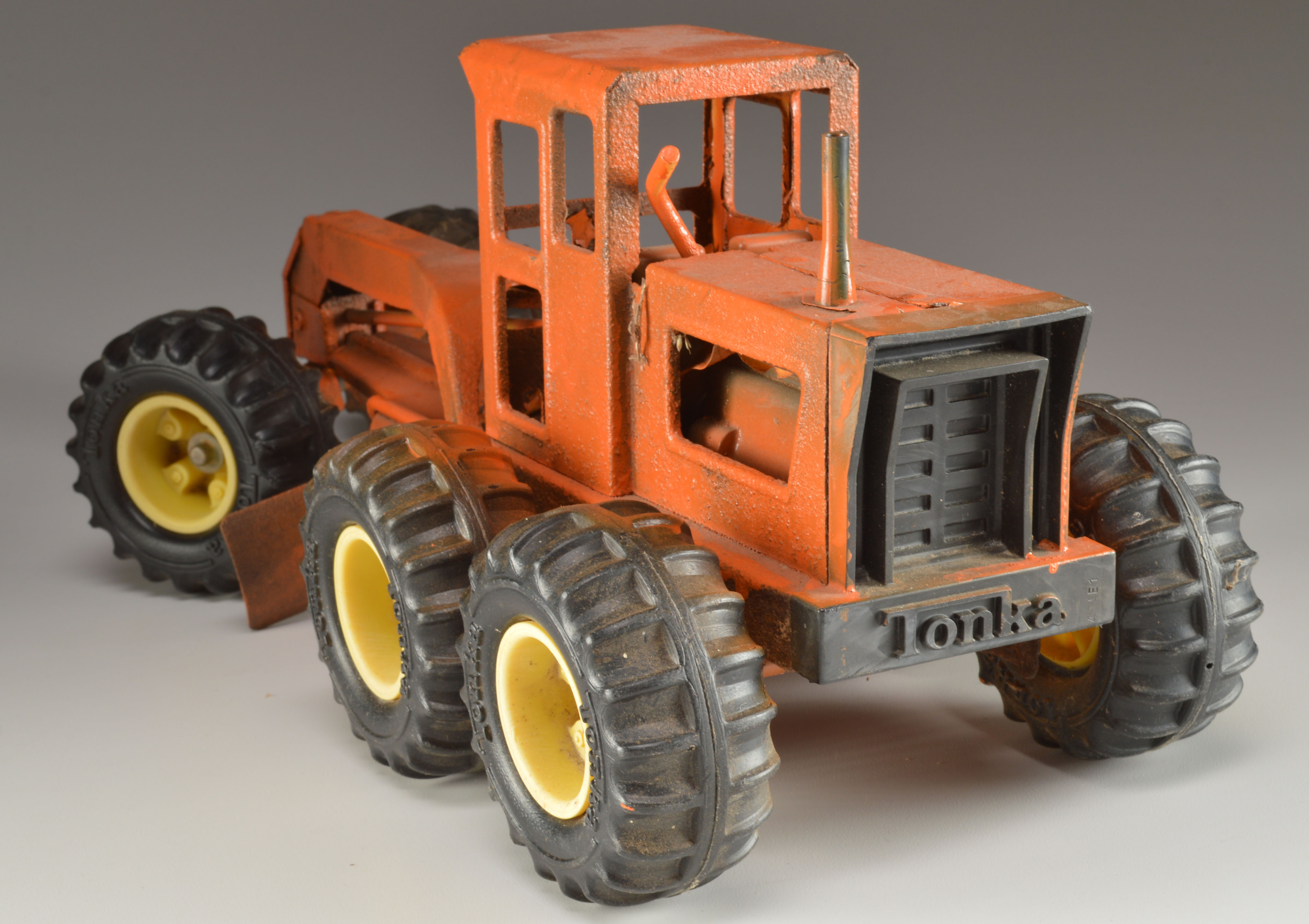 Vintage Metal Tonka Grater Farm Equipment