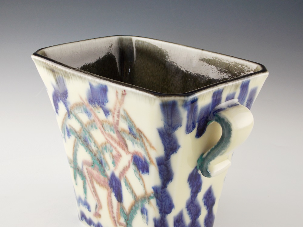 A Rookwood Double Handle Vase By Louise Abel Dated 1931