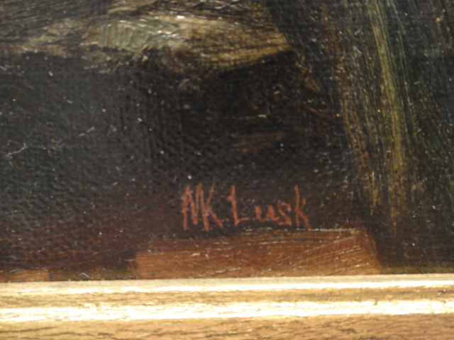 Oil on Canvas by M. K. Lusk