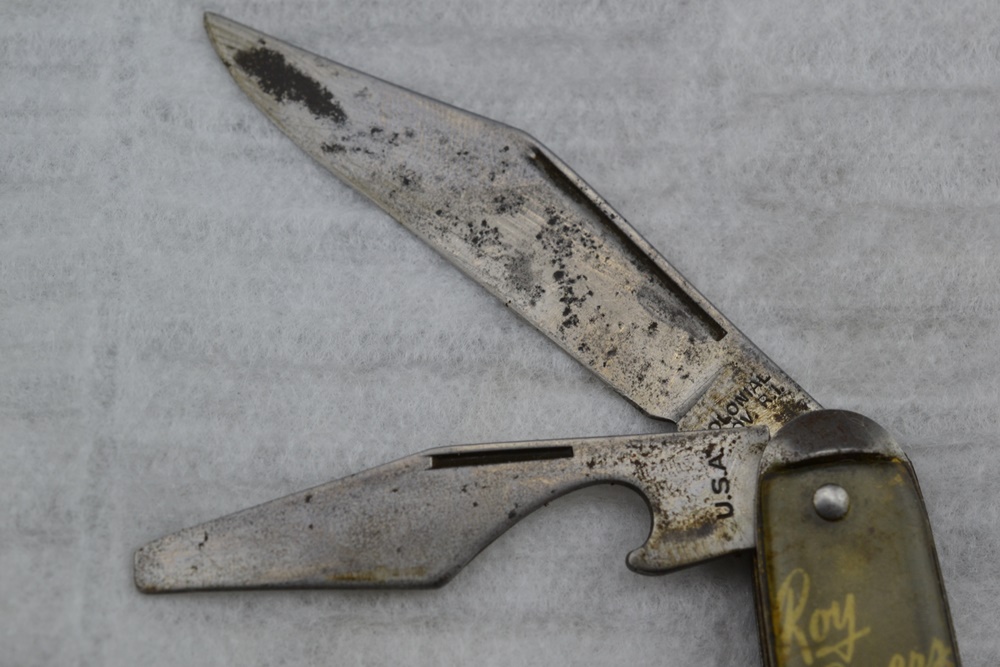 Circa 1950 Roy Rogers & Trigger  Pocket Knife By Colonial Knife 