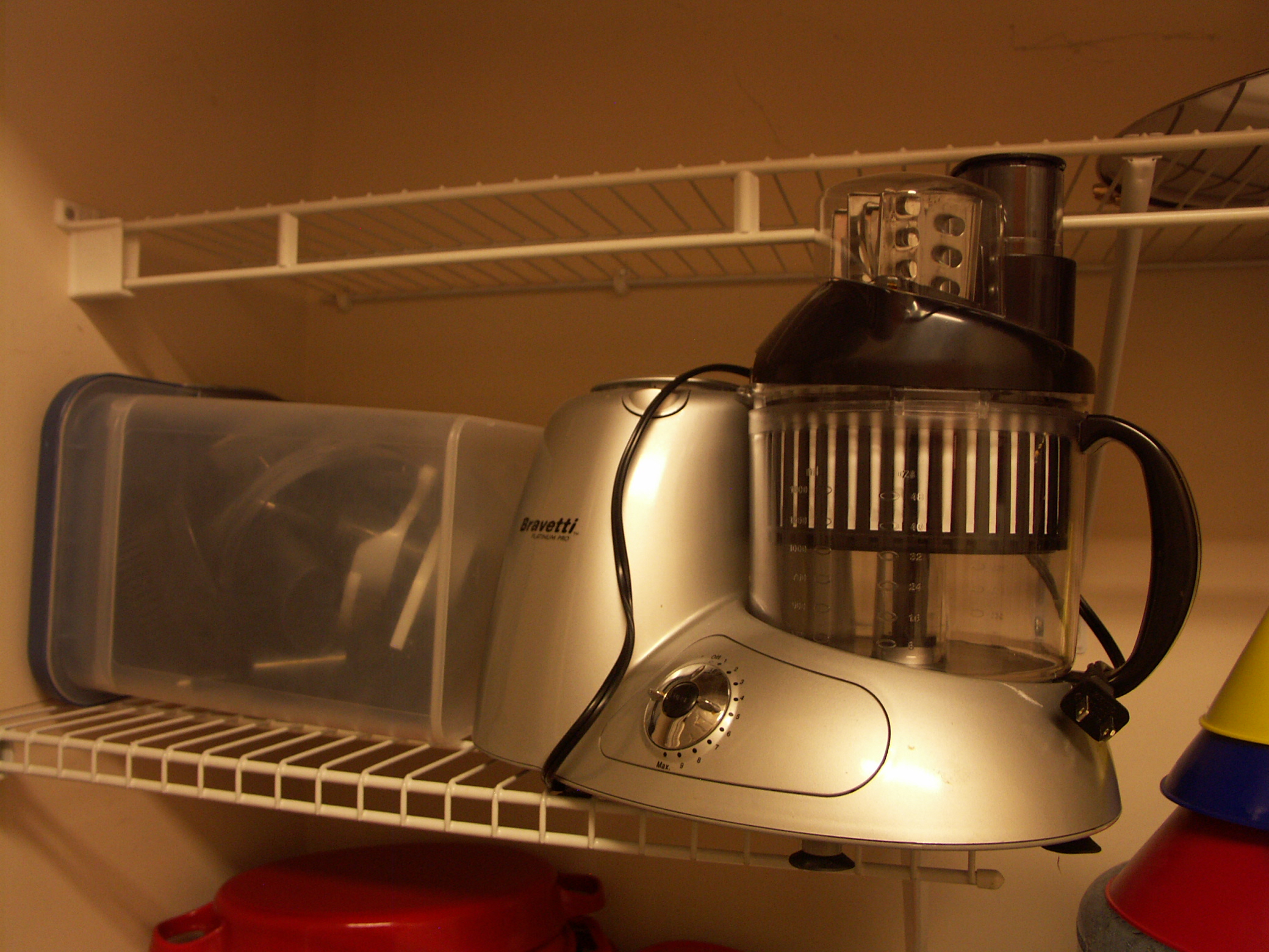 Bravetti Platinum Pro Food Processor and Accesories