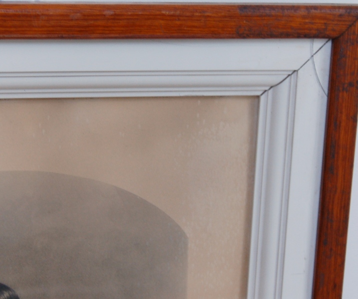 Framed Sheet Music 'Mother' by Theodore Morese and Art of Woman 