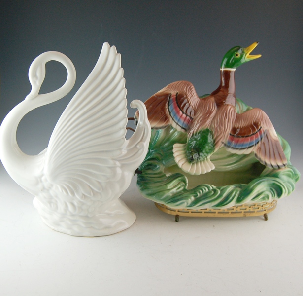 Swan and Mallard Duck TV Lamps