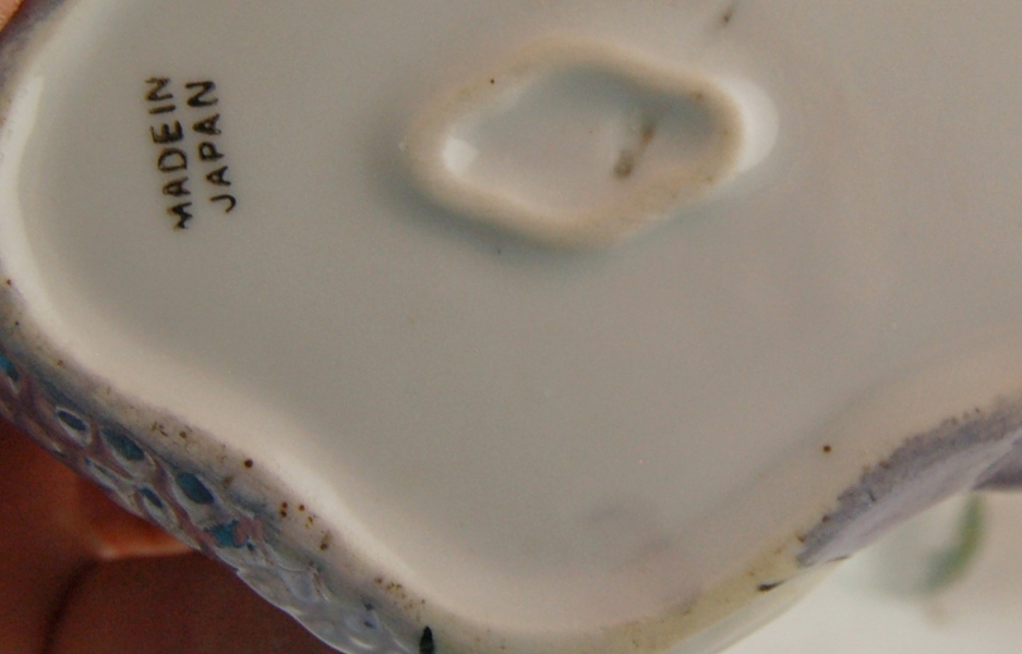  Elephant Vase, Lefton Music Box, and Other Porcelain