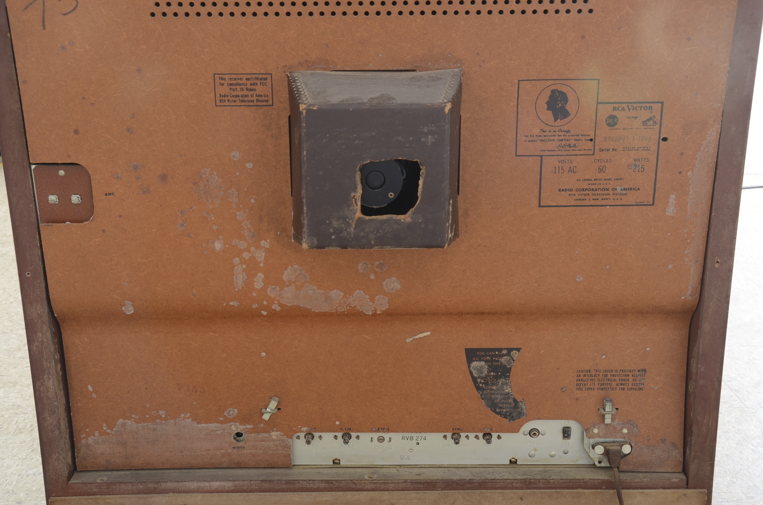 RCA Victor Super Television Model 21-1-7385