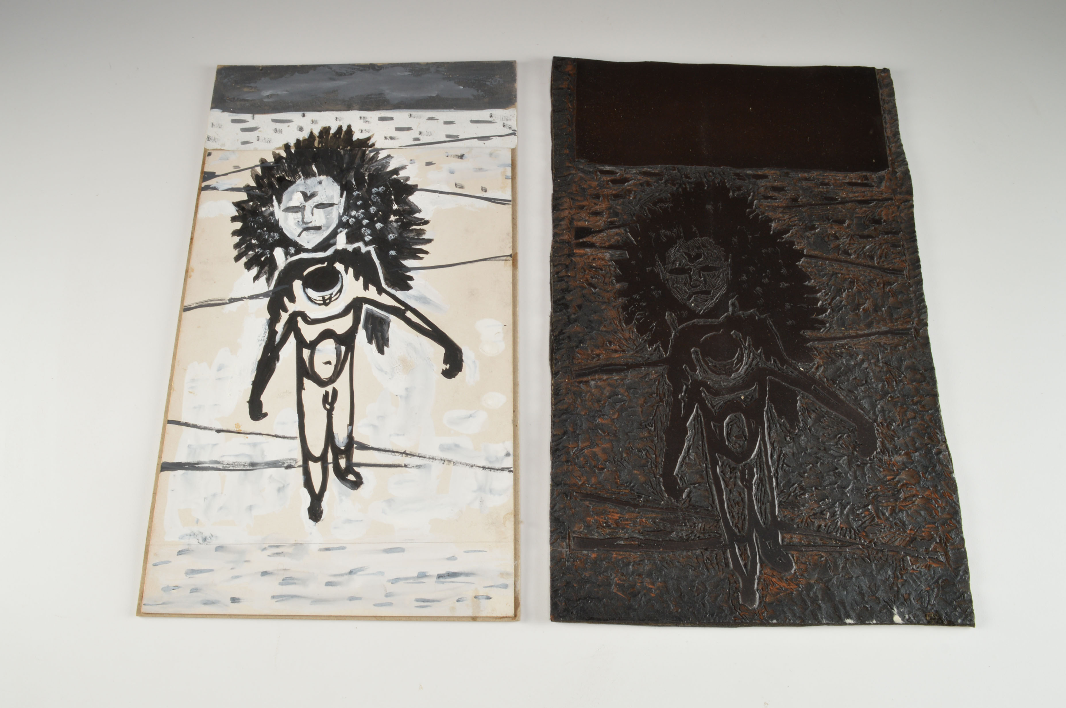 Evelyn Levy Shaw Linoleum Cut and Prints