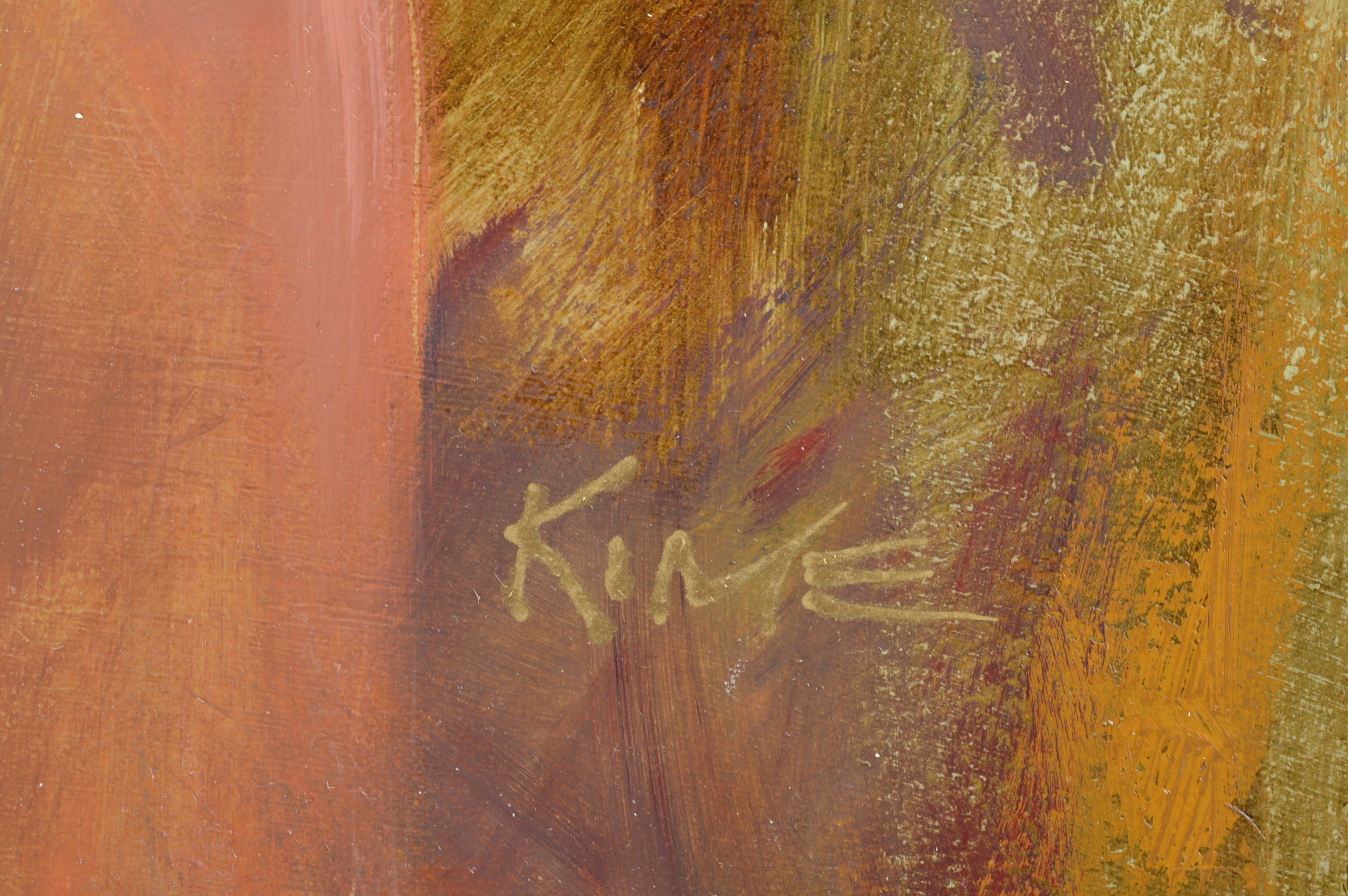 Dr. Wesley Kime, Painting, Oil on Academy Board