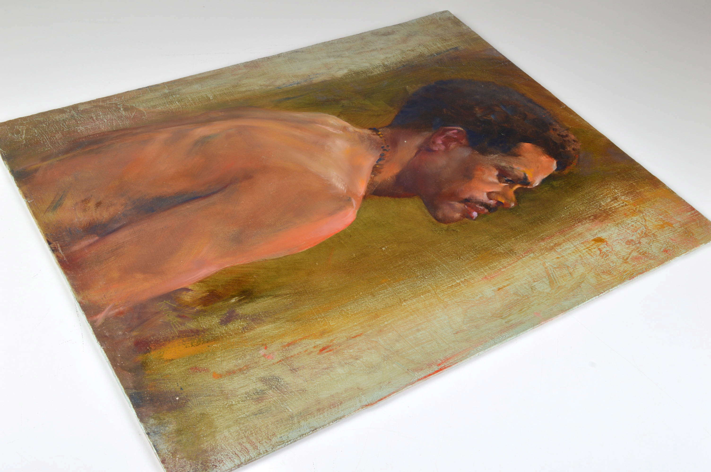 Dr. Wesley Kime, Painting, Oil on Academy Board