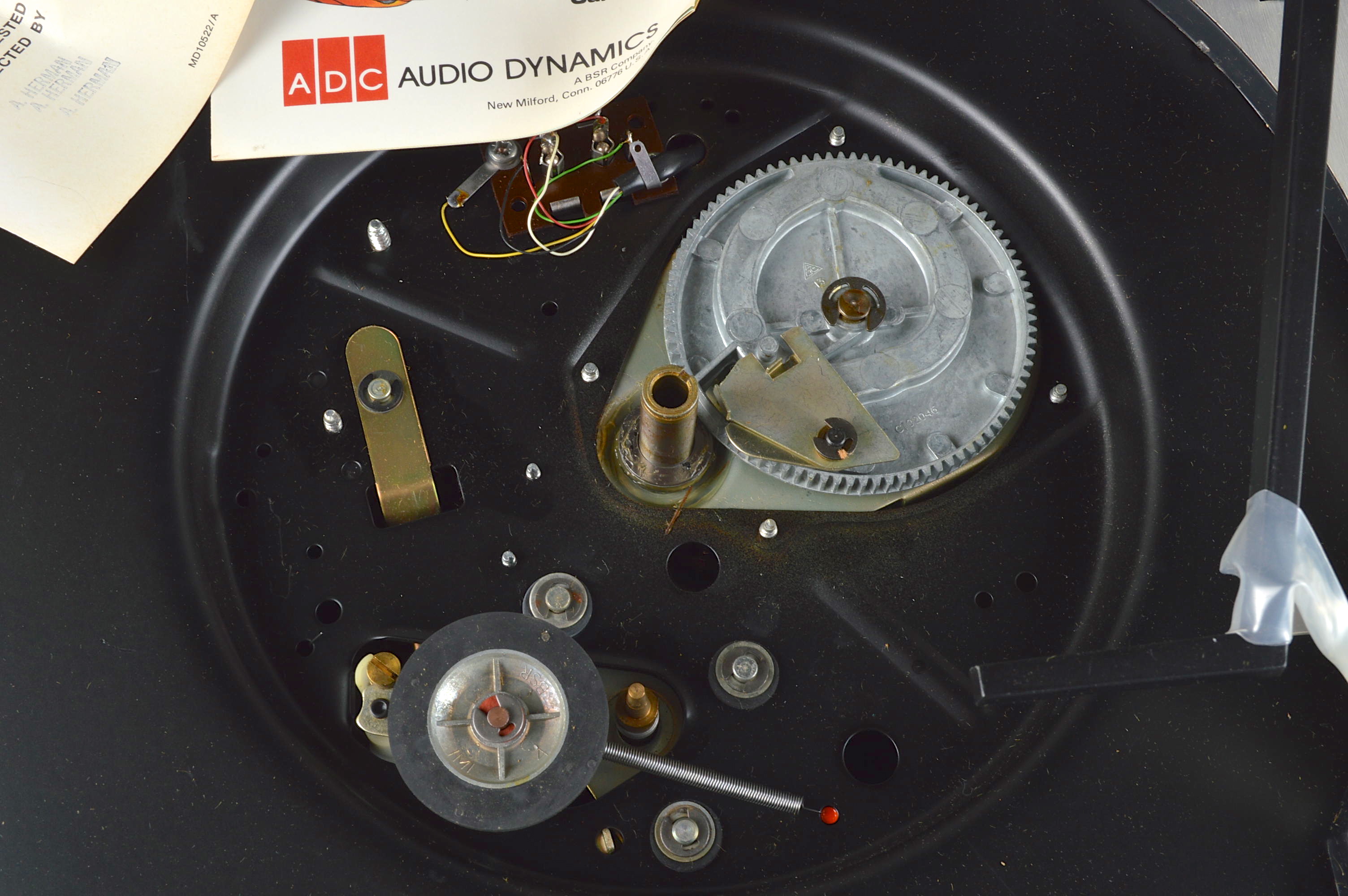 BSR McDonald Automatic Turntable, Model 2630W