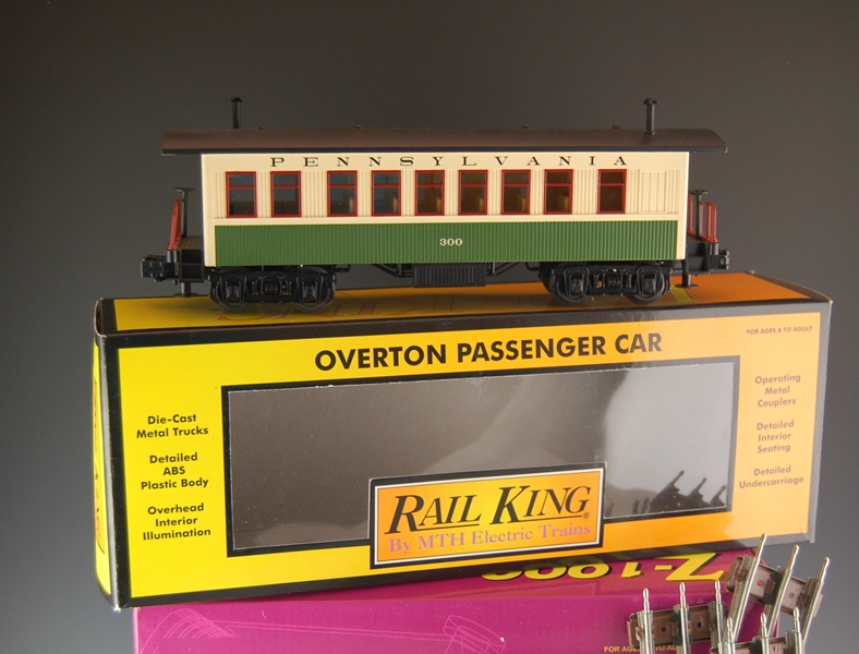 Rail King Electric Train, Transformer, and Accessories