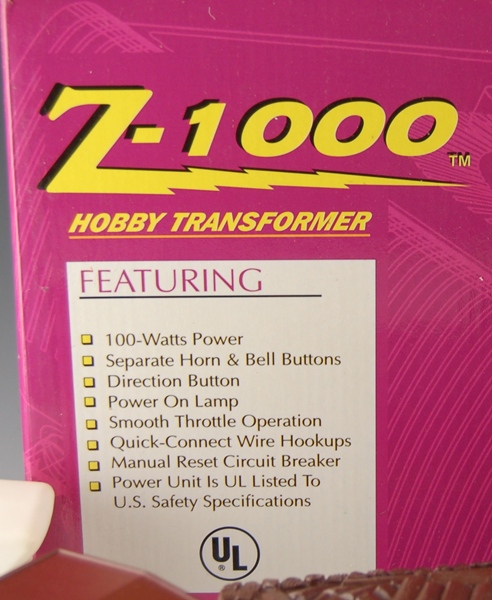 Rail King Electric Train, Transformer, and Accessories