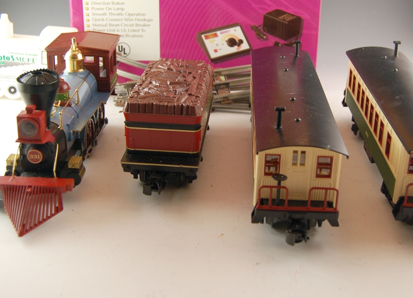 Rail King Electric Train, Transformer, and Accessories