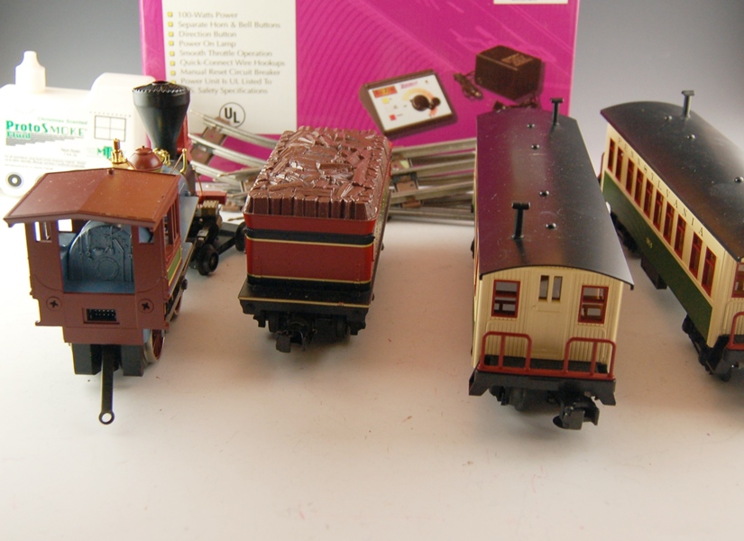 Rail King Electric Train, Transformer, and Accessories