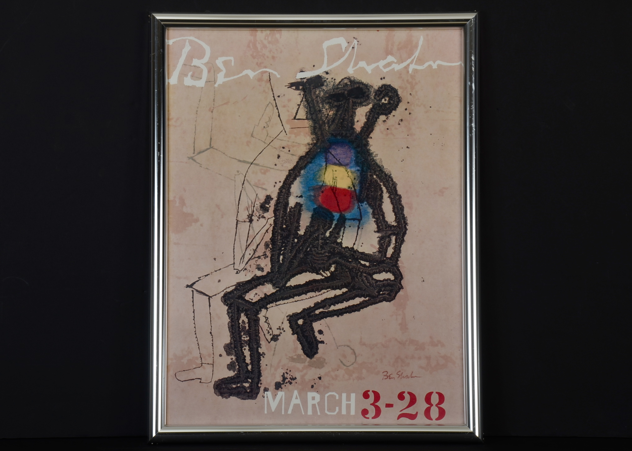 Ben Shahn Exhibition poster