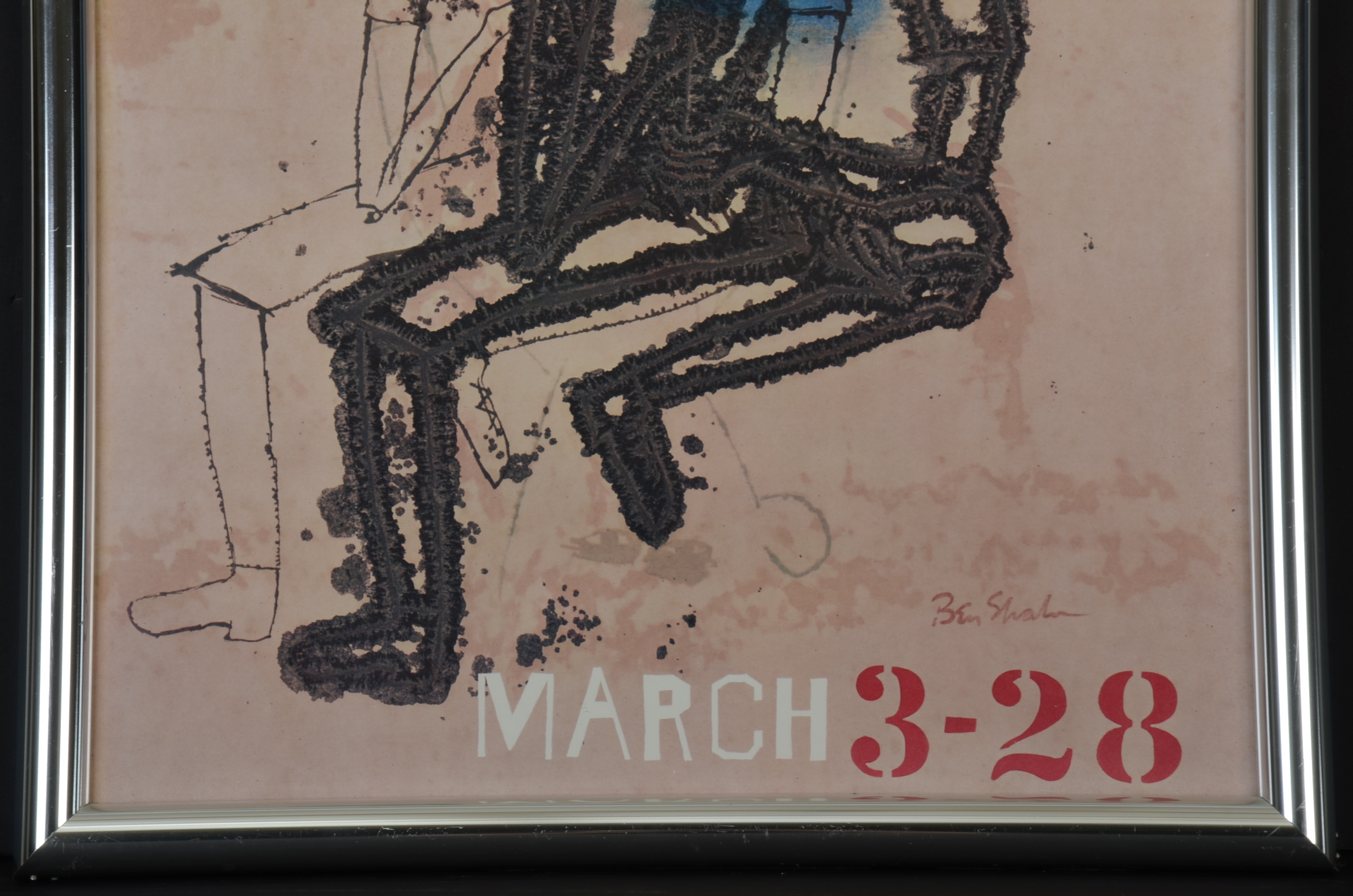 Ben Shahn Exhibition poster