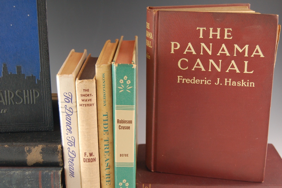 Twelve Vintage Hardback Books