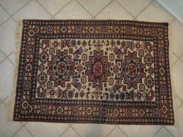 Wonderful Vintage Caucasus Region Rug