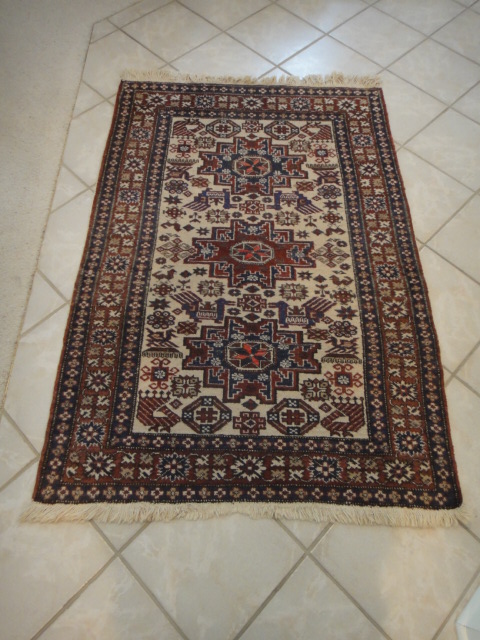 Wonderful Vintage Caucasus Region Rug