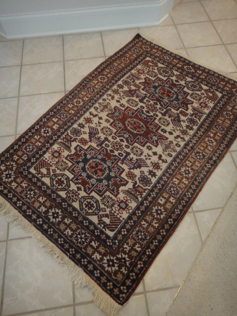 Wonderful Vintage Caucasus Region Rug