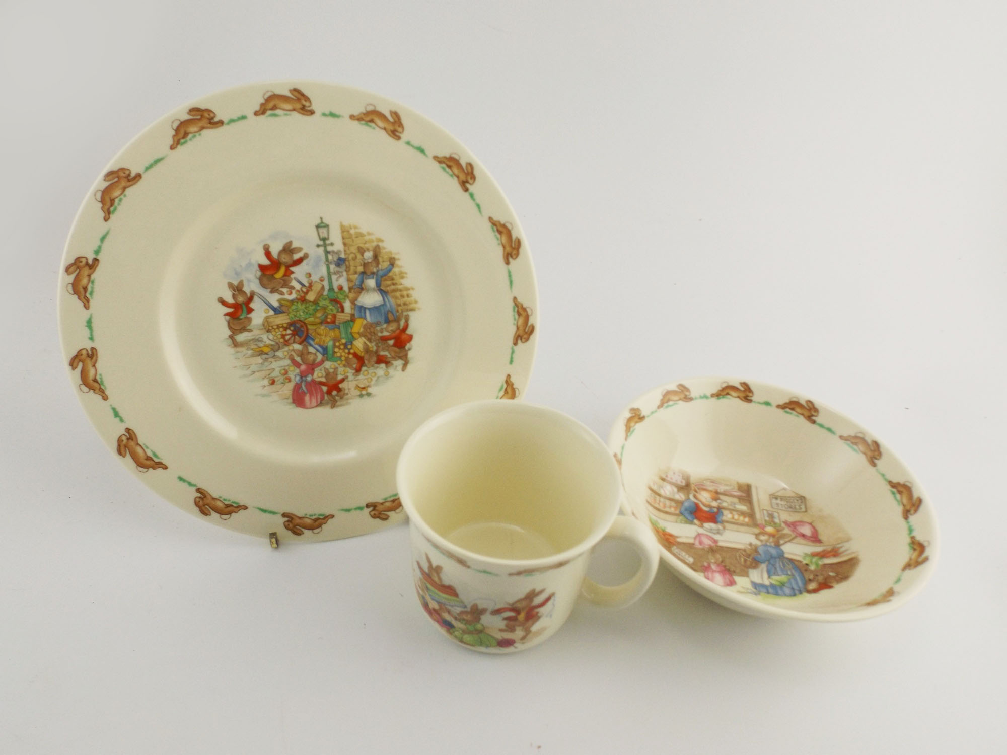 Royal Doulton 'Bunnykins' Porcelain Set