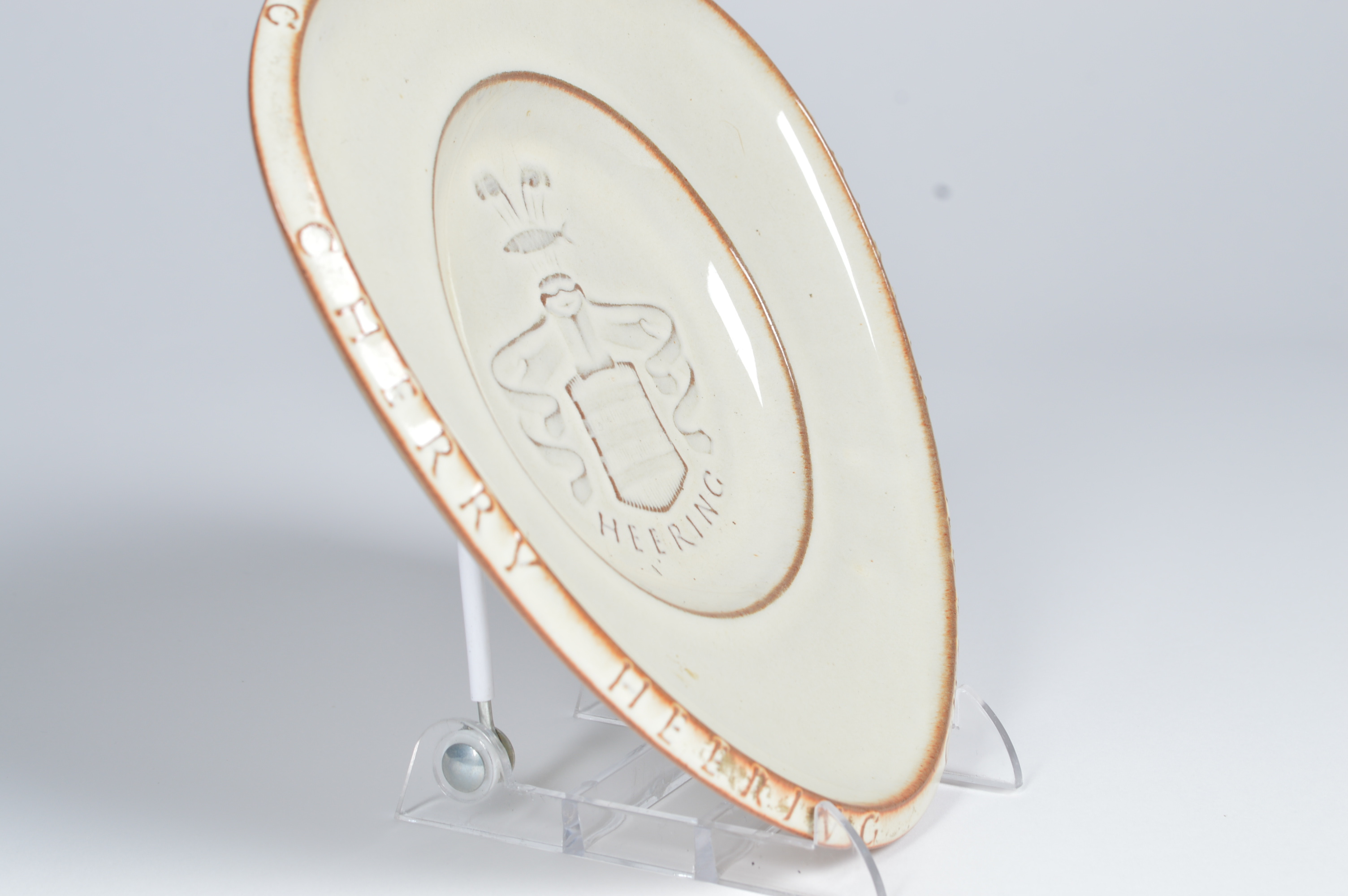 Jens Quistgaard Palshus Pottery Heering Dish & Pottery Plate 