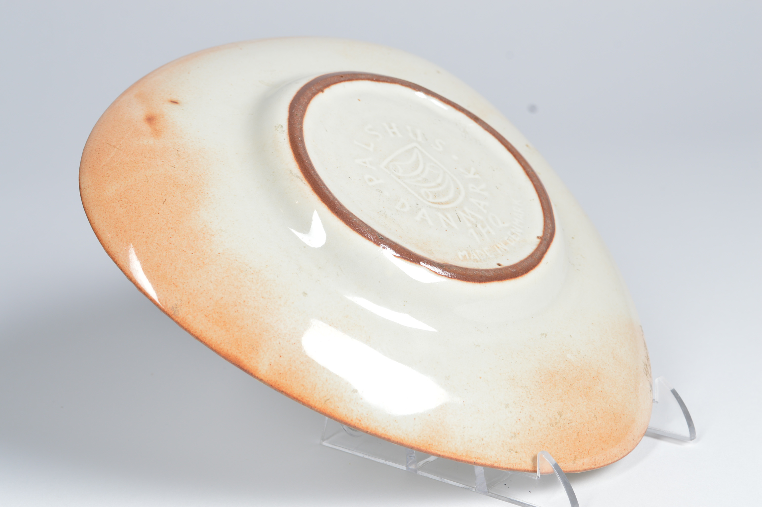 Jens Quistgaard Palshus Pottery Heering Dish & Pottery Plate 