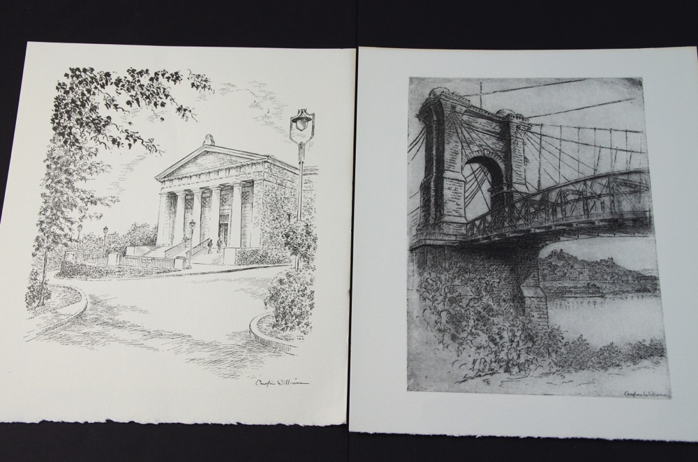 Ten Prints by Caroline Williams Issued by Fifth Third Union Trust