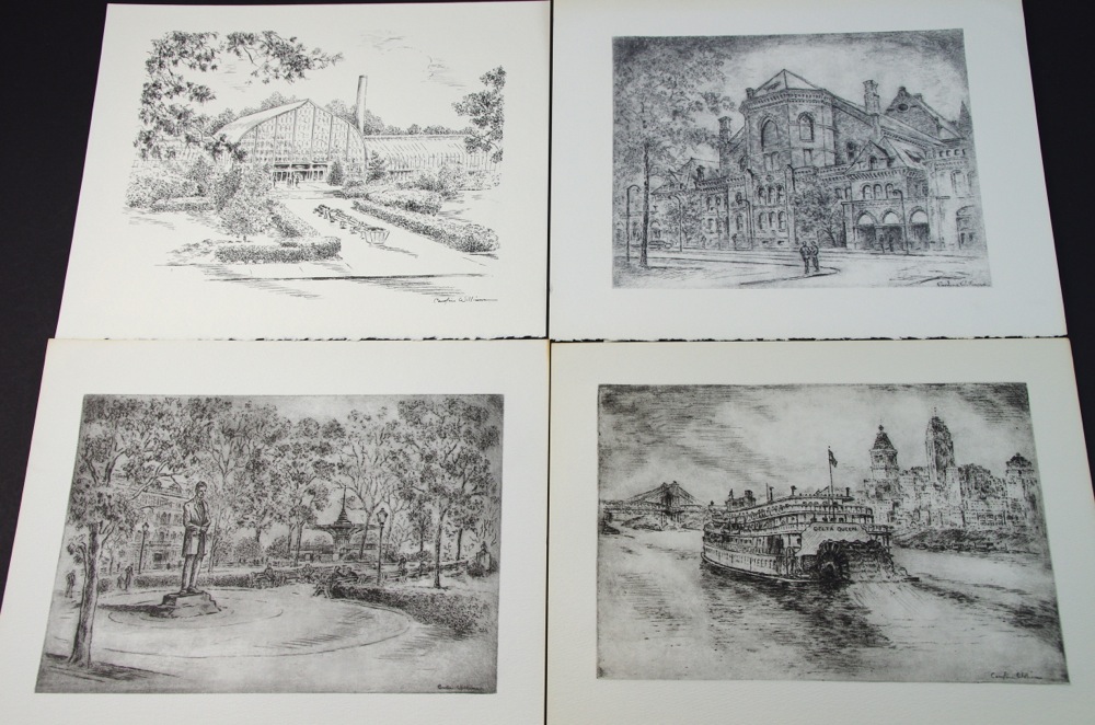 Ten Prints by Caroline Williams Issued by Fifth Third Union Trust