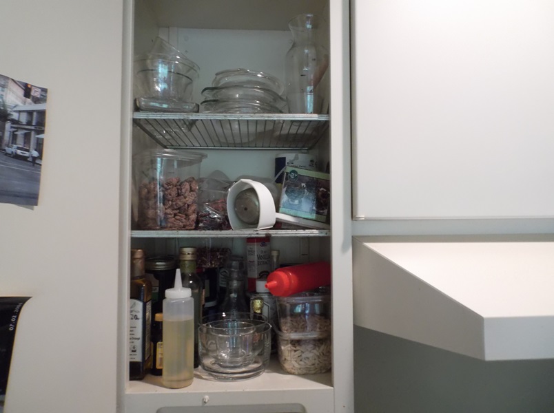 Entire Set of 1950s General Electric Metal Cabinetry 