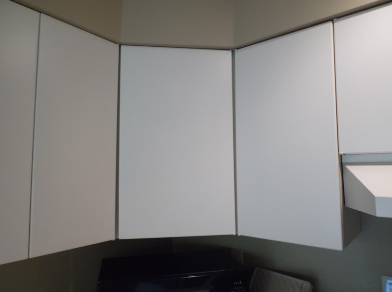 Entire Set of 1950s General Electric Metal Cabinetry 