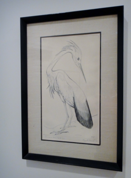 Ray H. French Print "Louisiana Heron"