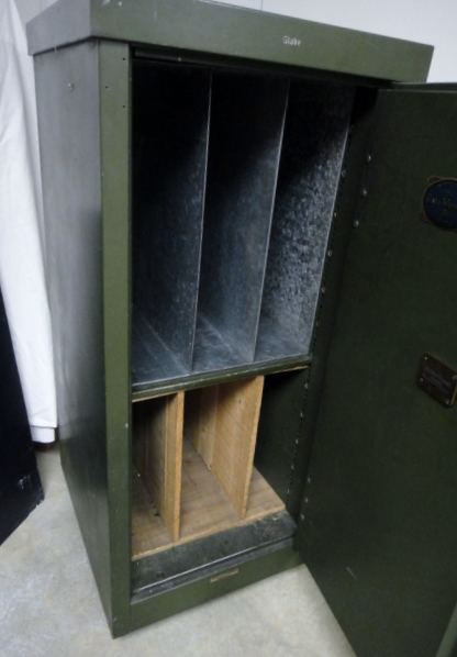 Vintage Globe & Wernick Floor Safe