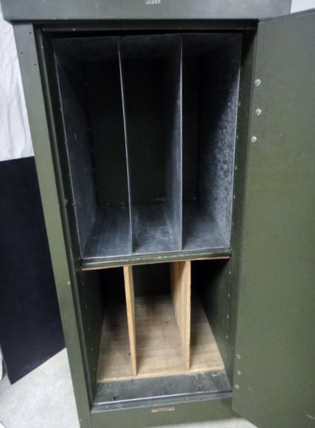 Vintage Globe & Wernick Floor Safe