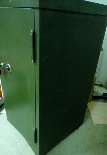 Vintage Globe & Wernick Floor Safe