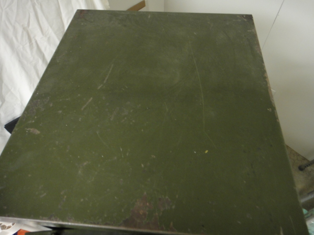 Vintage Globe & Wernick Floor Safe