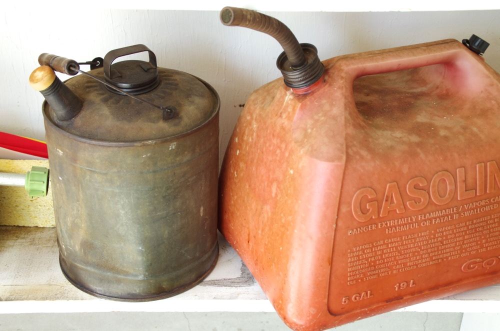 Automotive Supplies with Vintage License Plate from Great Britain