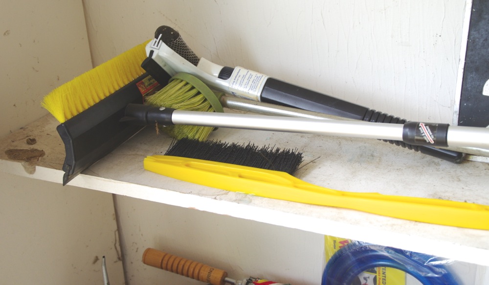 Automotive Supplies with Vintage License Plate from Great Britain