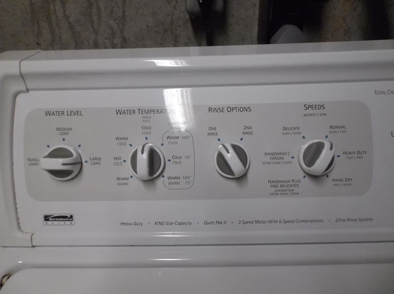 Kenmore Elite Washing Machine
