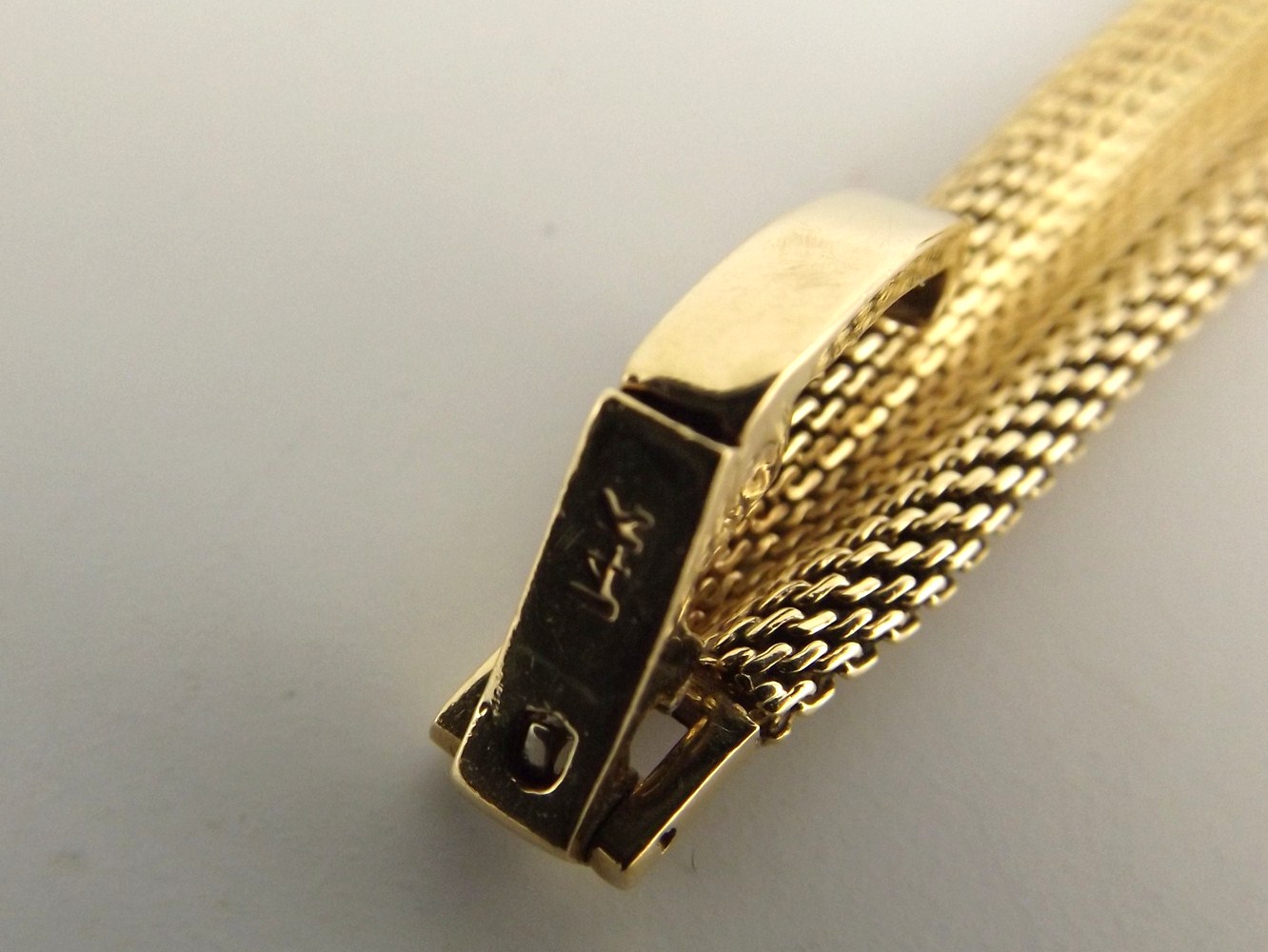 14k Yellow Gold and Diamond  17 Jewel Rolex Ladies Watch