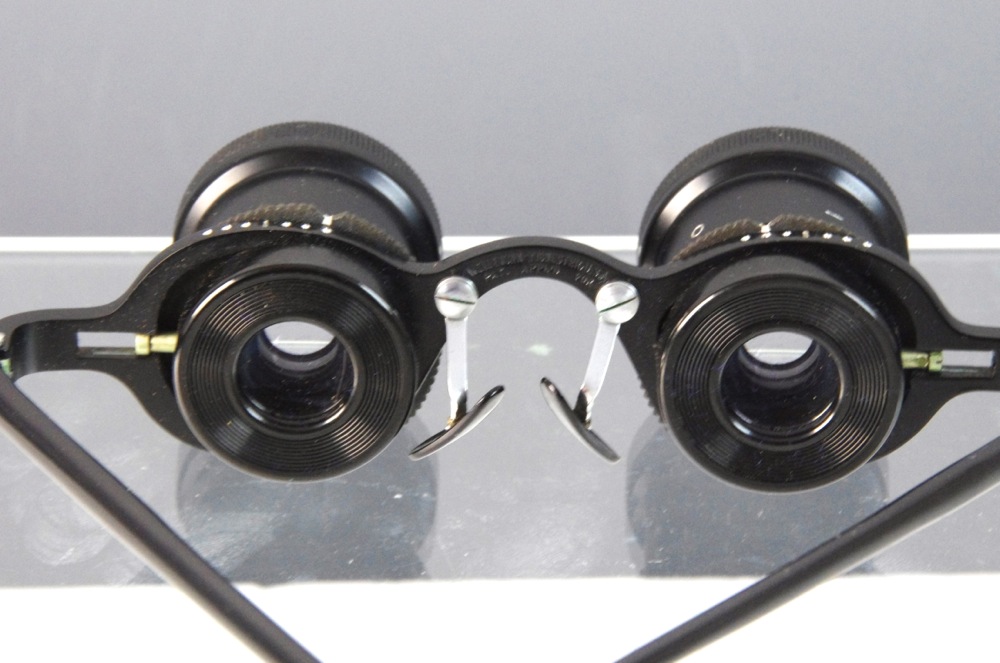 Vintage Wollensak Allscope Opera Glasses and Vintage Compass