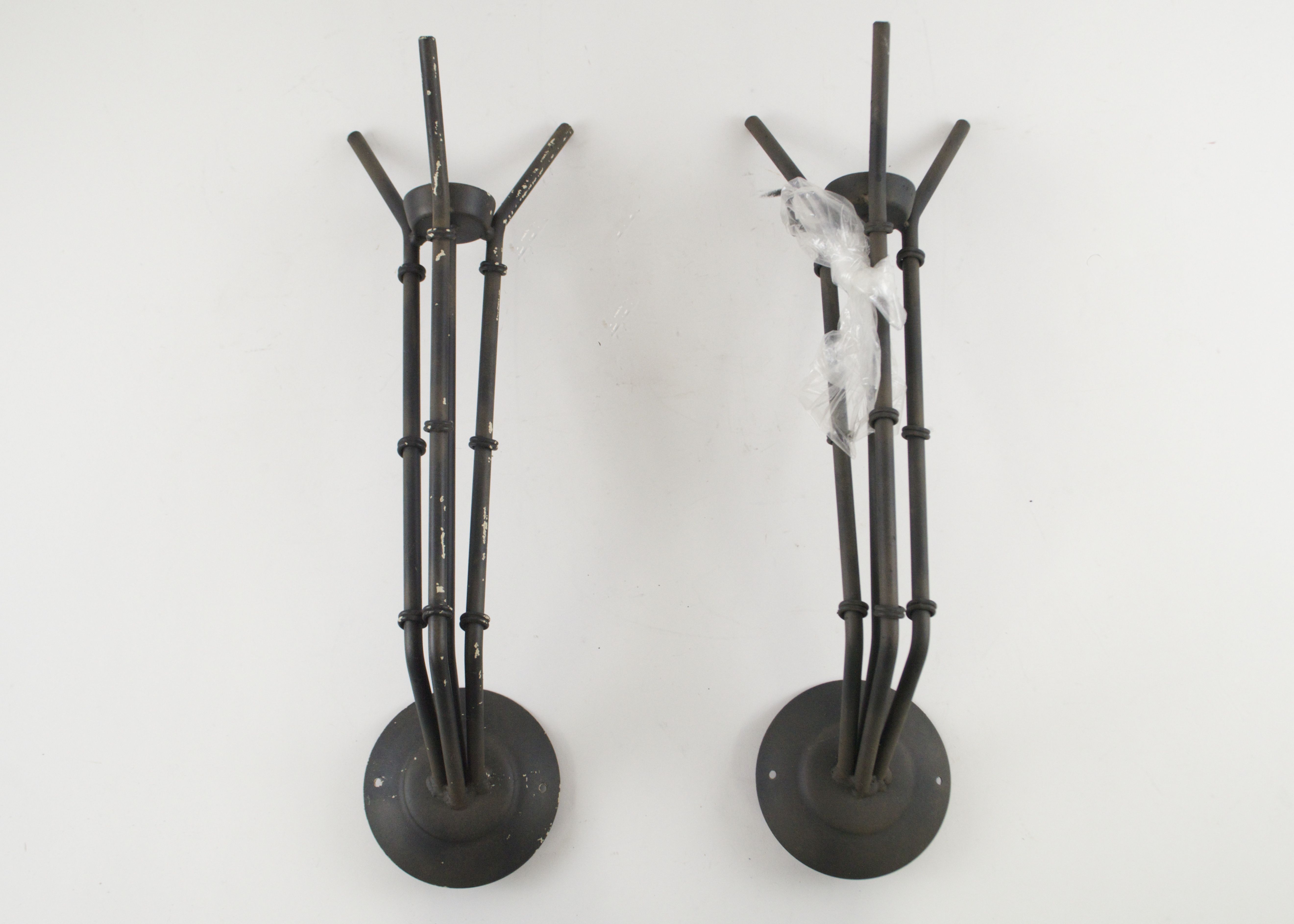 Pair of Iron Wall Sconces