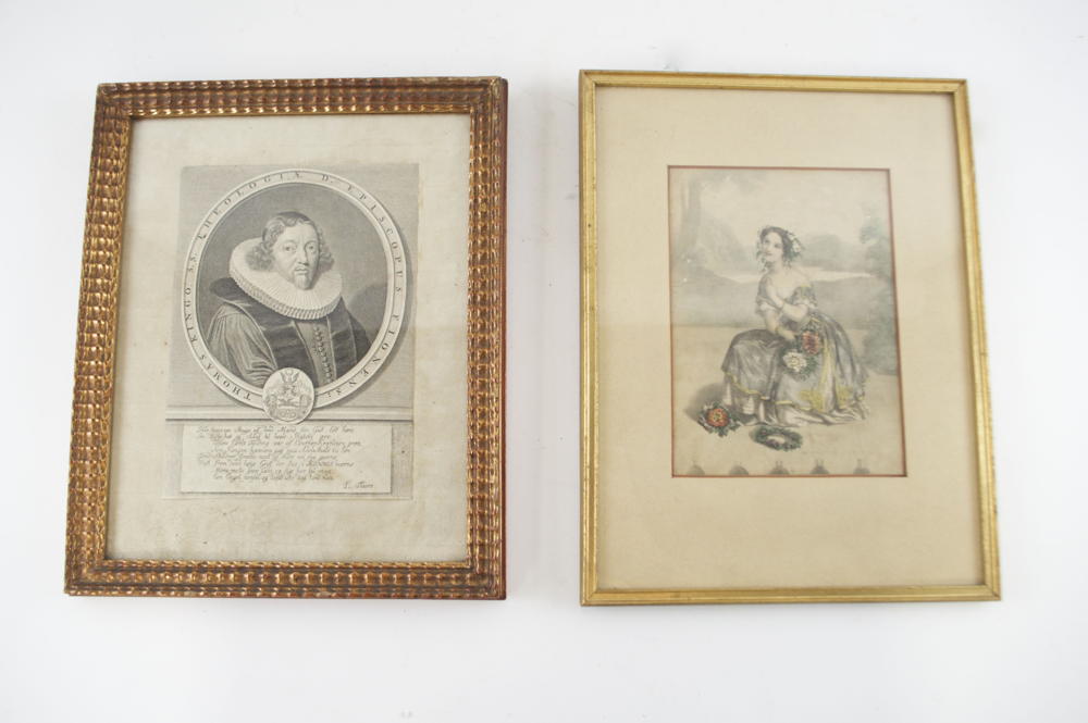 Two Vintage Framed Prints