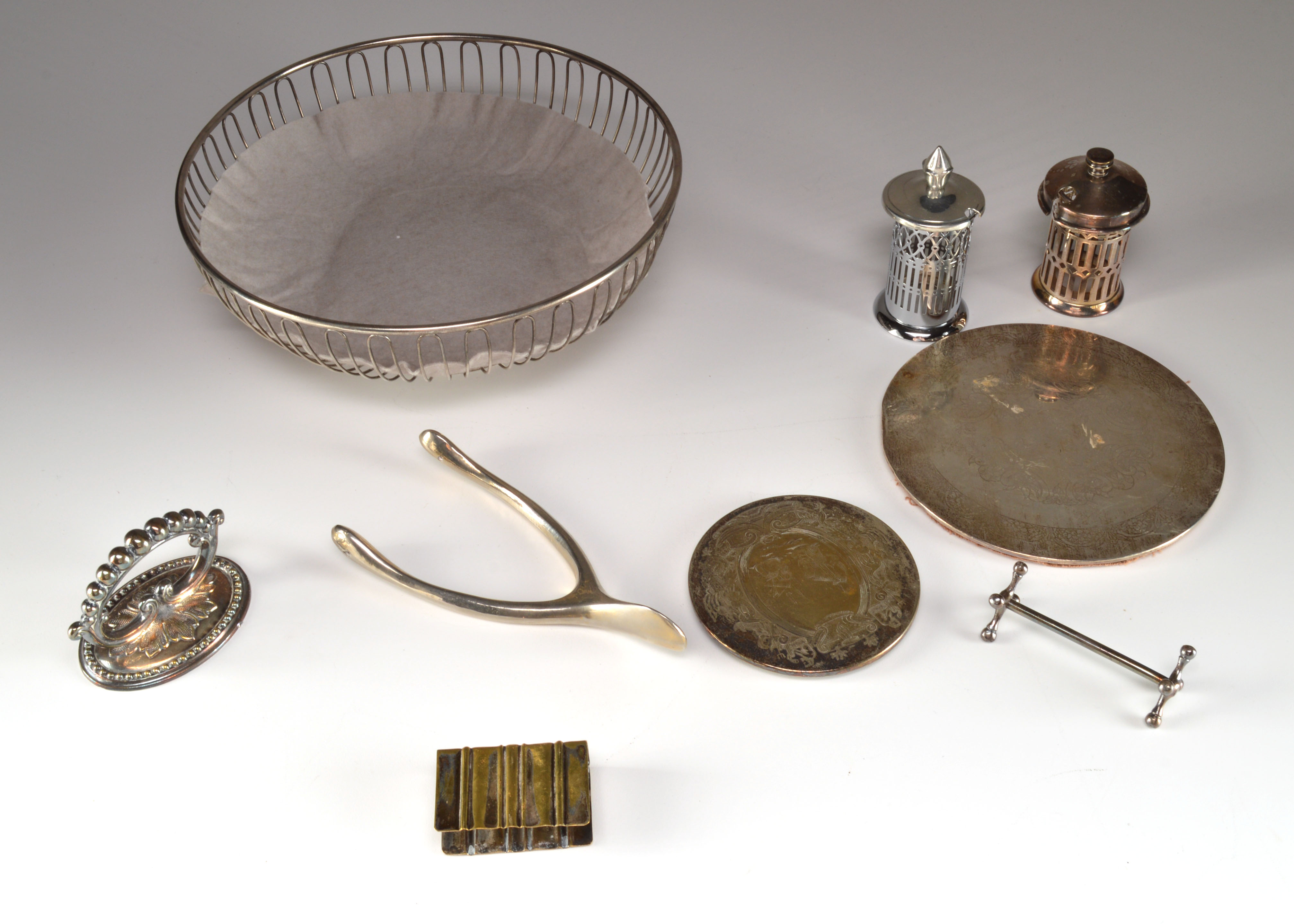 Mixed Collection of Larger and Miscellaneous Silver-plate
