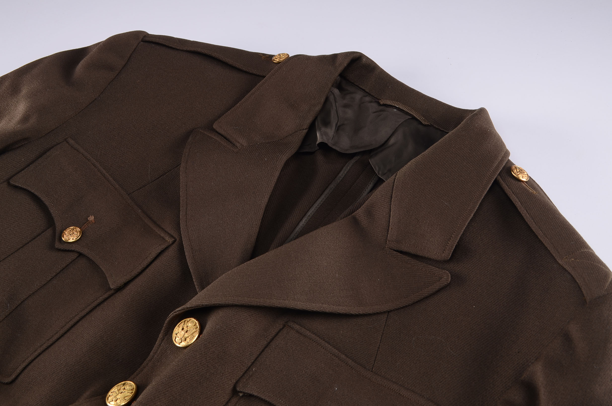 Vintage Army Officer's Wool Dress Uniform Jacket