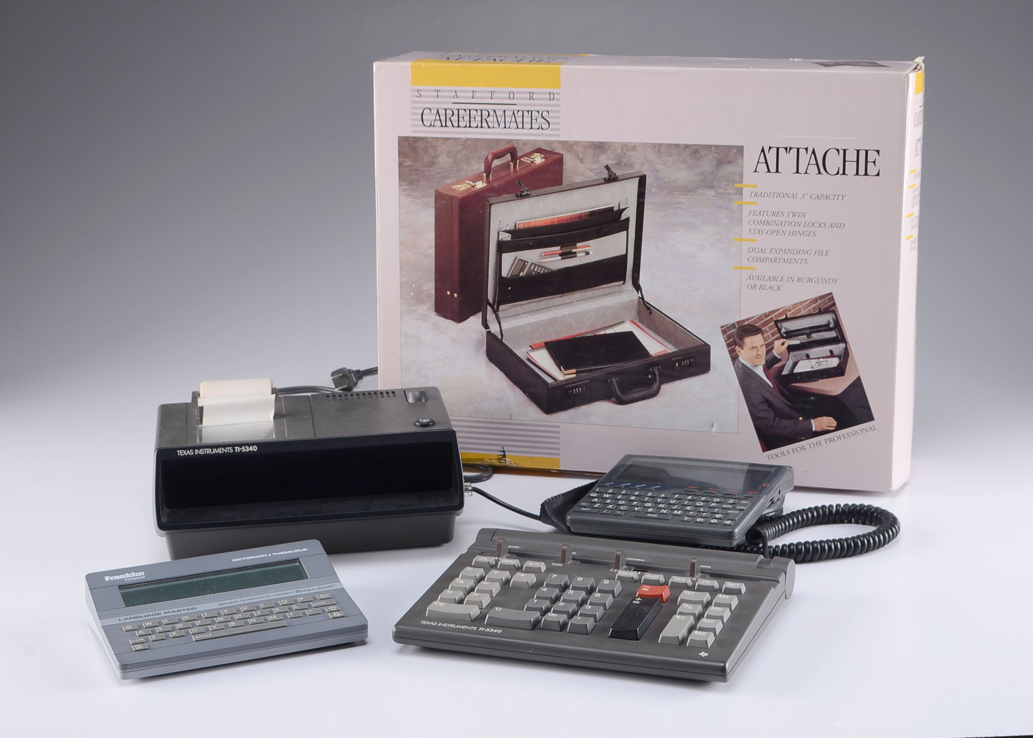 A Collection of Vintage Office Electronics