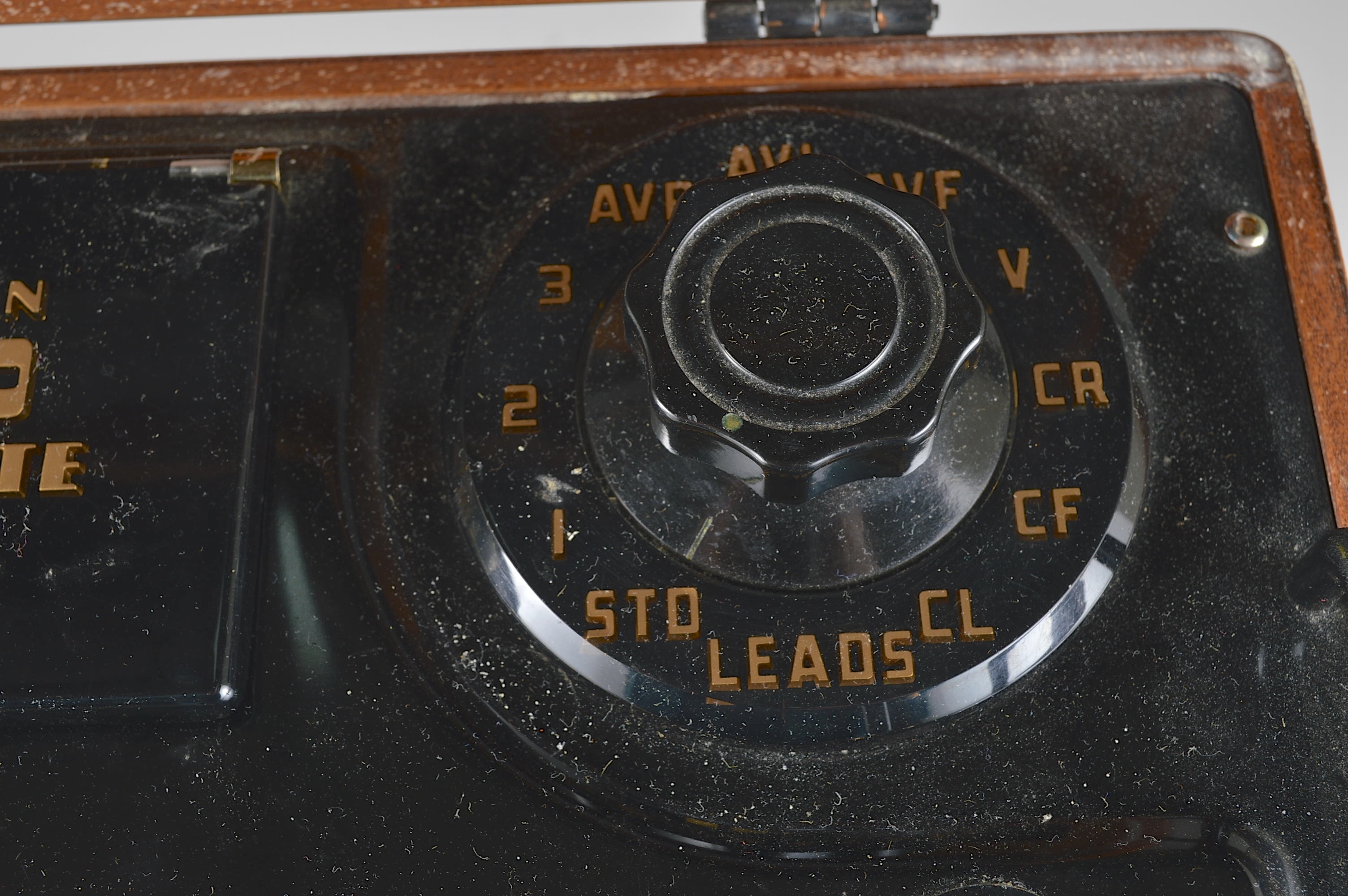 Vintage Sanborn Viso Cardiette Portable ECG in Wood Case