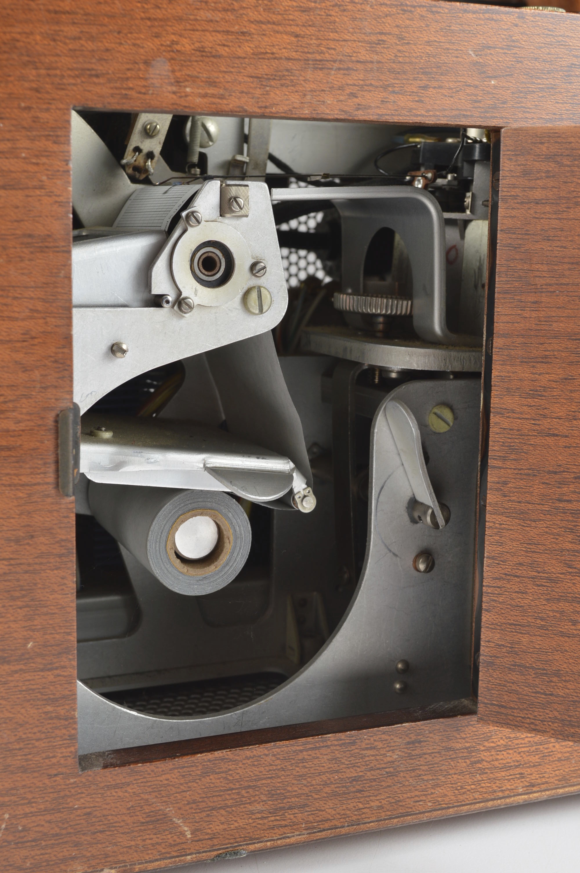 Vintage Sanborn Viso Cardiette Portable ECG in Wood Case